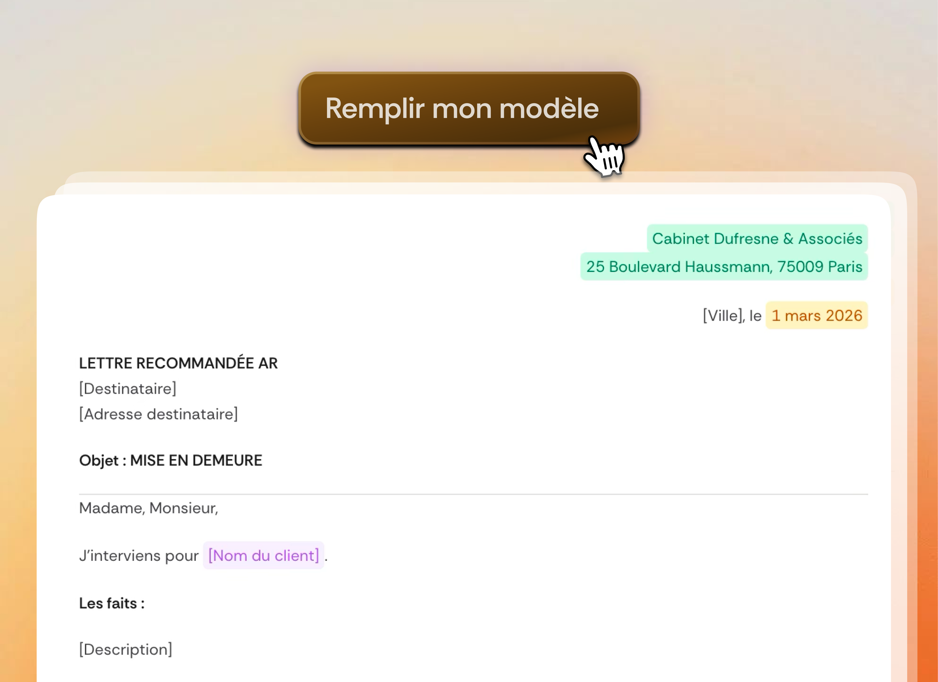 Rédaction & modèles